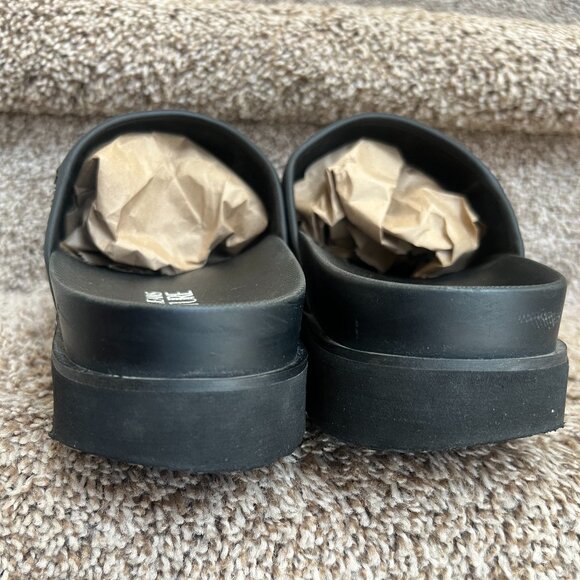 Versace Jeans Couture Platform Slides Men\'s. Size EU 42/US 8.5-9. In very good main image 11